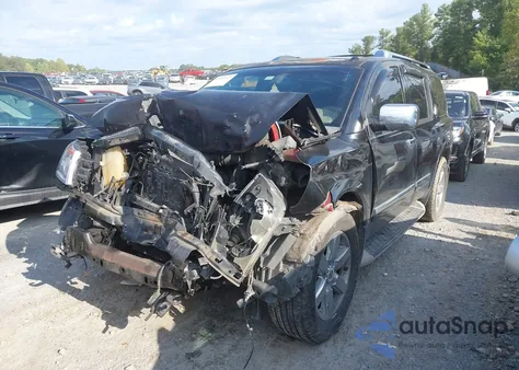 2011 Nissan Armada Platinum z USA, uszkodzony, nr VIN 5N1BA0NF0BN608878